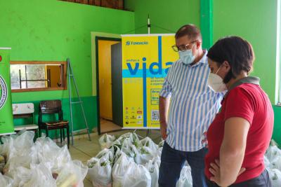 Ceagro e FundaÃ§Ã£o Banco do Brasil doam mais de 15 toneladas de alimentos em Laranjeiras do Sul 